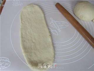 豆沙土司的做法步骤:7
