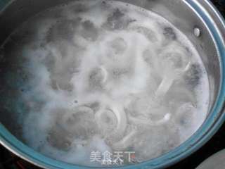 清蒸金针鱿鱼圈的做法步骤:5