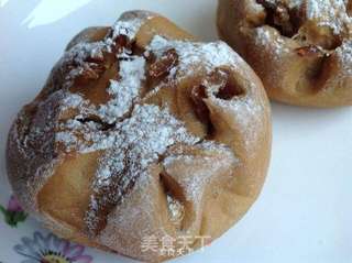 全麦欧包红糖大枣桂圆包的做法步骤:6