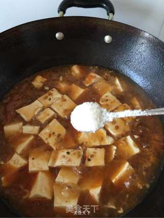 家常麻婆豆腐的做法步骤:6