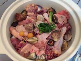 海鲜鸡的做法步骤:4