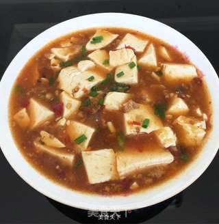 家常麻婆豆腐的做法步骤:9