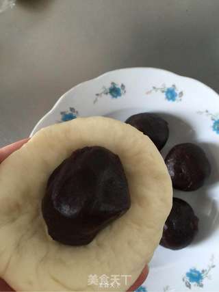 豆沙面包的做法步骤:6