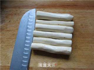 【姜健宝试用报告】糖姜汁蜜山药的做法步骤:3