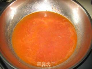 西红柿鸡蛋疙瘩汤的做法步骤:6
