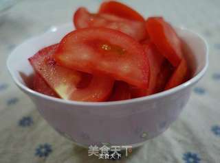 番茄煎蛋汤的做法步骤:2