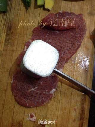 牛肉炒蛋的做法步骤:2