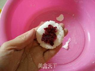 鲜花汤圆的做法步骤:6