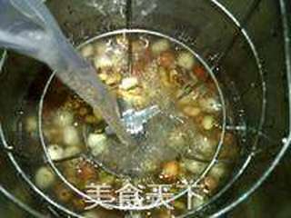 红白莲子豆浆的做法步骤:7