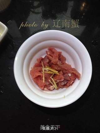 牛肉炒蛋的做法步骤:3