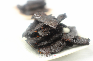 黑暗料理——黑炭牛肉干的做法步骤:8