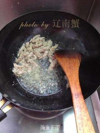 牛肉炒蛋的做法步骤:7