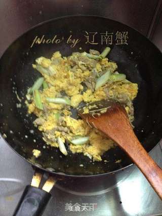 牛肉炒蛋的做法步骤:11