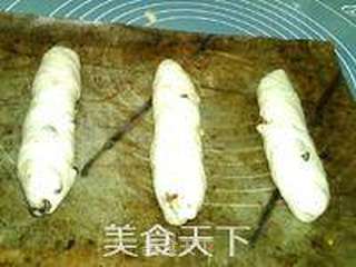 核桃葡萄干面包的做法步骤:21