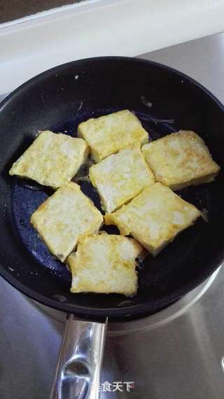 鲍汁豆腐的做法步骤:5