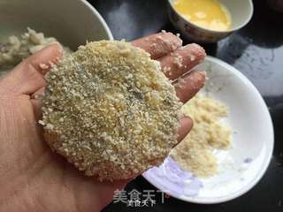 日式虾仁土豆饼的做法步骤:6
