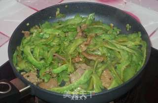 苦瓜肉片的做法步骤:8