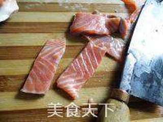 泡椒三文鱼的做法步骤:4