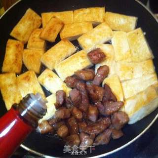 孜然豆腐的做法步骤:6