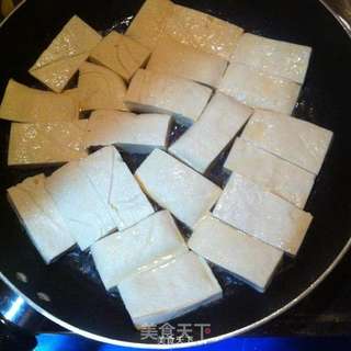 孜然豆腐的做法步骤:4