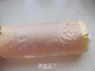 芒果蛋糕卷的做法步骤：15
