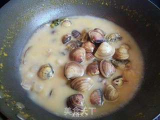 文蛤昂刺鱼汤的做法步骤:8