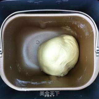 火腿肠肉松包的做法步骤:2