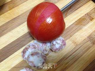 一个番茄饭的做法步骤:5