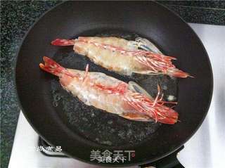 柠香干煎大虾的做法步骤:5