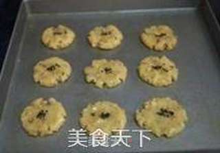 【黑芝麻核桃酥】——简单美味的办公室小零食的做法步骤:8