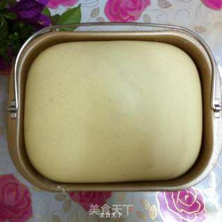 火腿肠肉松包的做法步骤:3