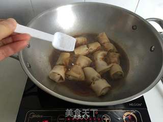 百叶包的做法步骤:10