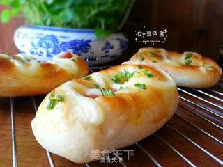长帝e·Bake互联网电烤箱CRDF30A试用报告之葱香肠包的做法步骤:14