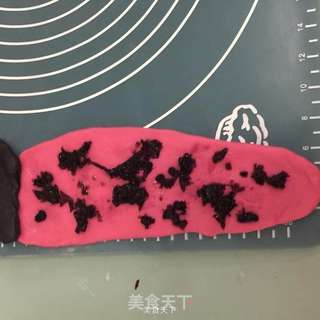 #长帝e•Bake互联网烤箱#之玫瑰竹炭吐司的做法步骤:13