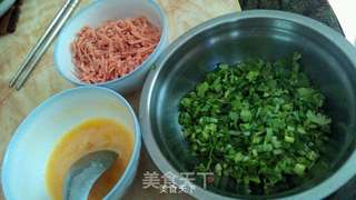 奶香火腿花卷的做法步骤:5