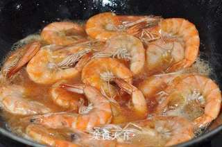 【金龙鱼稻米油】油焖大虾的做法步骤:9