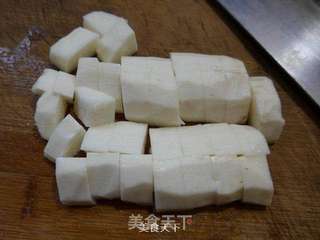 雪菜毛豆炒山药的做法步骤:3