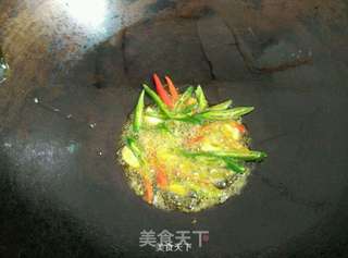 清炒番薯叶梗的做法步骤:4