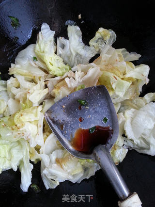 蚝油球生菜的做法步骤:6
