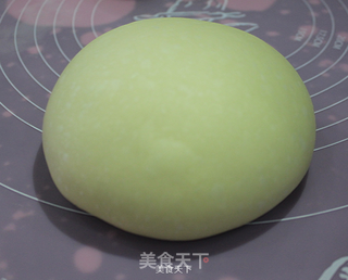 红豆方包的做法步骤:3