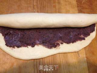 红豆面包卷!的做法步骤:10