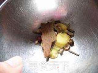 松茸红烧肉的做法步骤:4