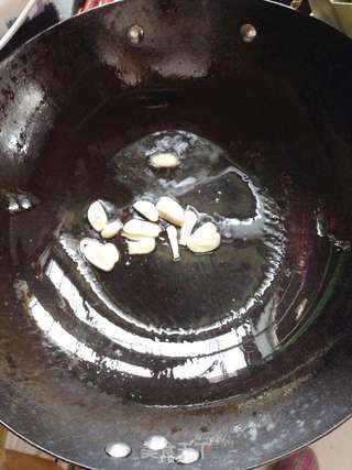 青椒炒有机花菜的做法步骤:6