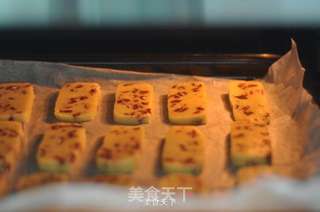 蔓越莓饼干的做法步骤:11