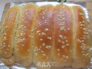 超柔软燕麦面包的做法步骤：9