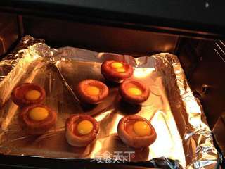 烤香菇鹌鹑蛋的做法步骤:4