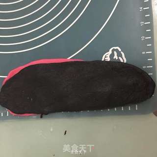 #长帝e•Bake互联网烤箱#之玫瑰竹炭吐司的做法步骤:14