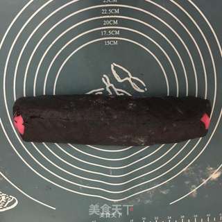 #长帝e•Bake互联网烤箱#之玫瑰竹炭吐司的做法步骤:18
