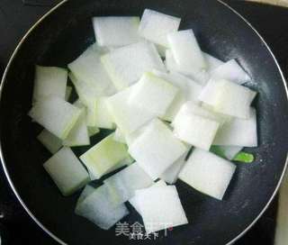 清爽冬瓜丸子汤的做法步骤:3