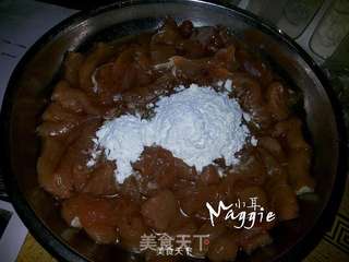 糖醋里脊的做法步骤:4